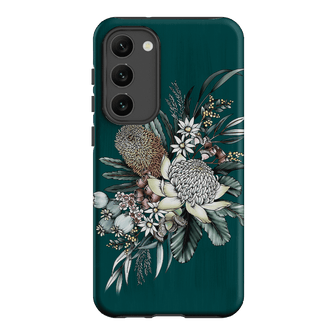 Teal Native Printed Phone Cases Samsung Galaxy S23 Plus / Armoured by Typoflora - The Dairy