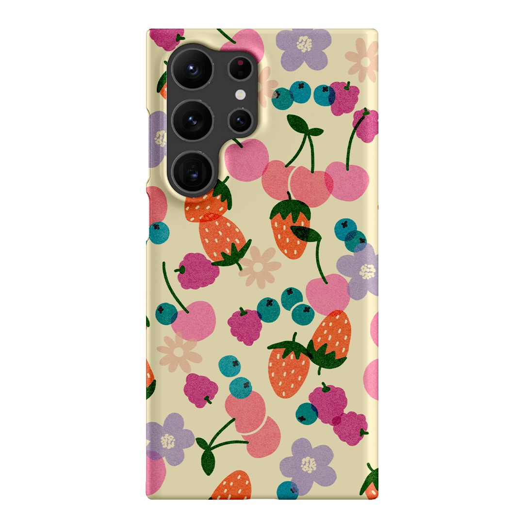 Fruitbowl Printed Phone Cases Samsung Galaxy S23 Ultra / Snap by Amy Gibbs - The Dairy