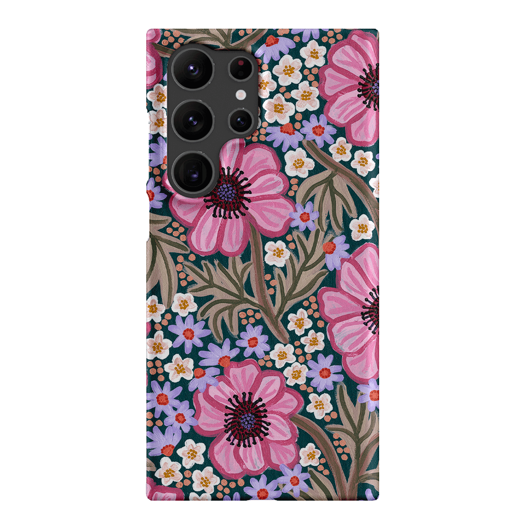 Pretty Poppies Printed Phone Cases Samsung Galaxy S23 Ultra / Snap by Amy Gibbs - The Dairy