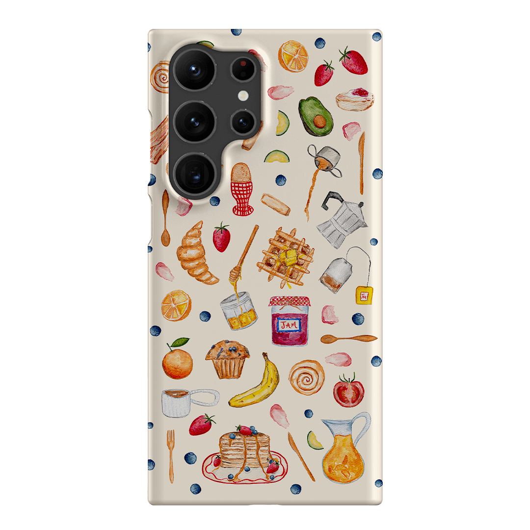 Sunday Breakfast Printed Phone Cases Samsung Galaxy S23 Ultra / Snap by BG. Studio - The Dairy