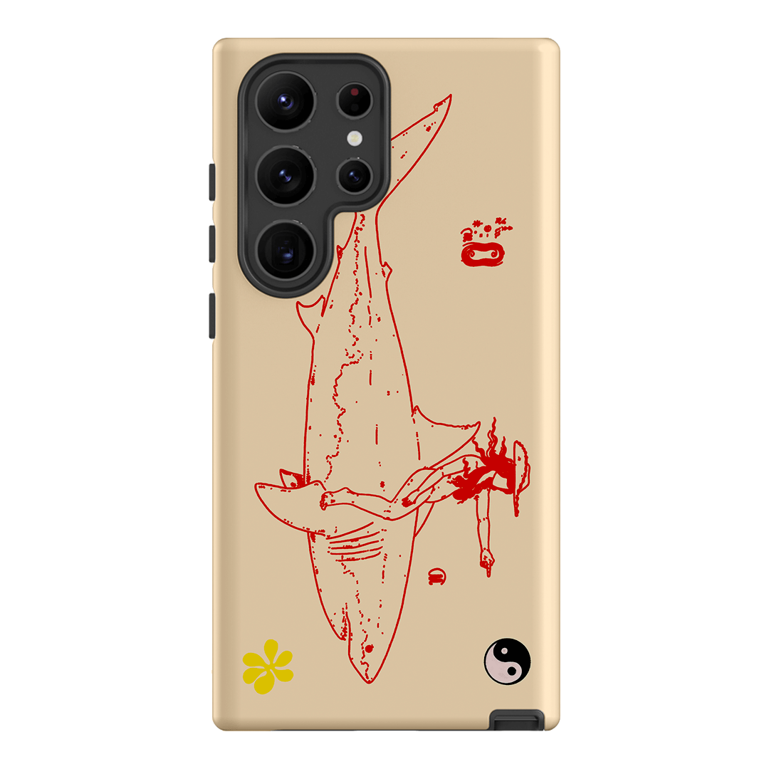 1800-Busy-Rn in Cream Printed Phone Cases Samsung Galaxy S23 Ultra / Armoured by Easty Beasty - The Dairy