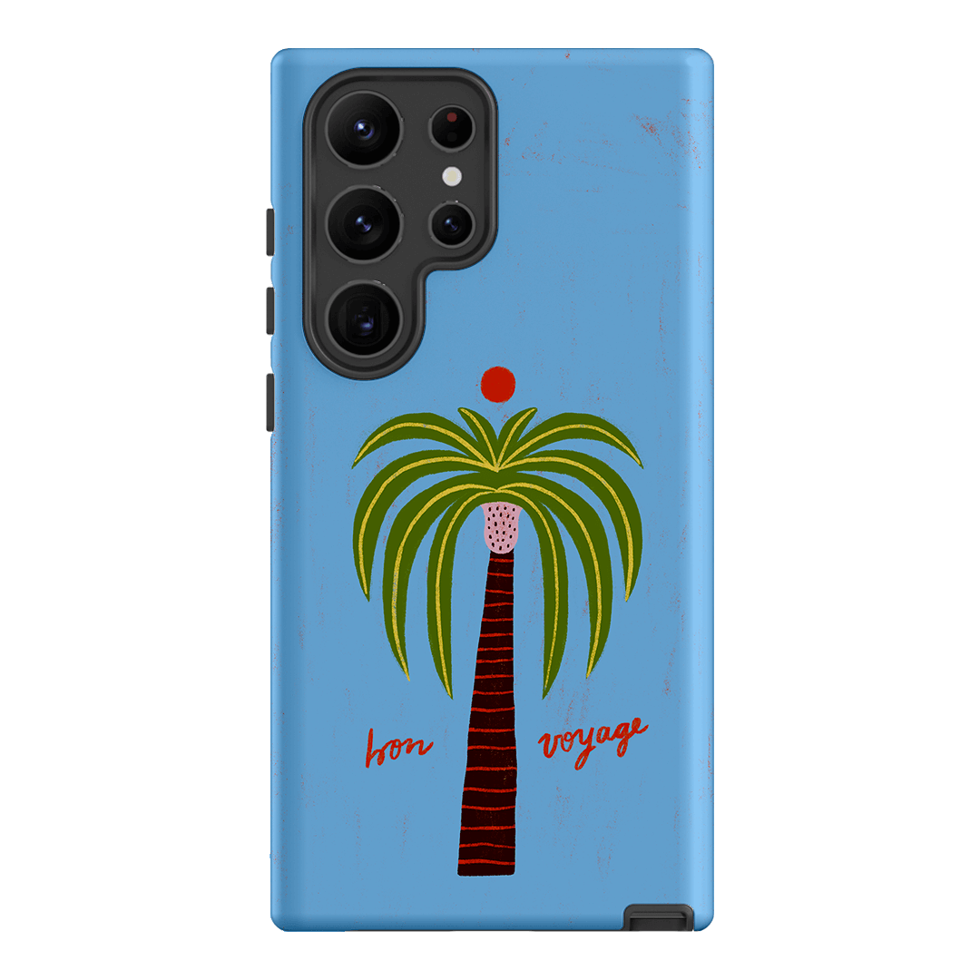 Bon Voyage Blue Printed Phone Cases Samsung Galaxy S23 Ultra / Armoured by Marie Fauritte - The Dairy