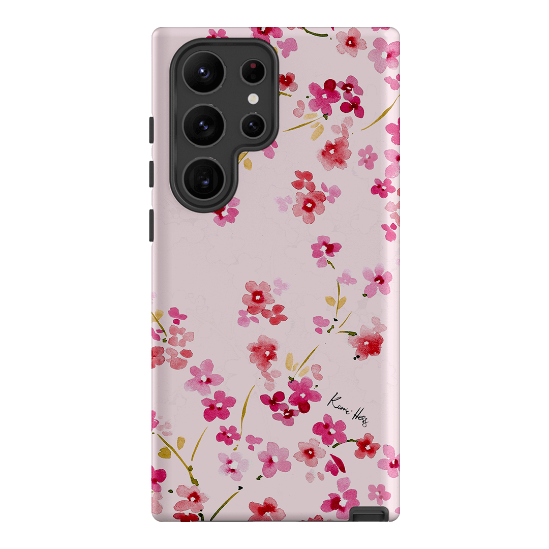 Cherry Blossom Printed Phone Cases Samsung Galaxy S23 Ultra / Armoured by Kerrie Hess - The Dairy