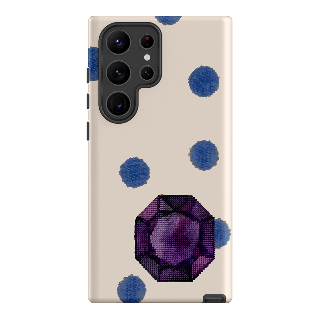 February Amethyst Printed Phone Cases Samsung Galaxy S23 Ultra / Armoured by Joiana - The Dairy