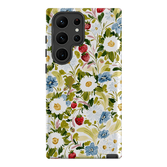 Garden Strawberries Printed Phone Cases Samsung Galaxy S23 Ultra / Armoured by Ellie Mae - The Dairy