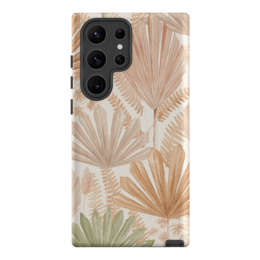 Golden Palm Printed Phone Cases Samsung Galaxy S23 Ultra / Armoured by Cass Deller - The Dairy