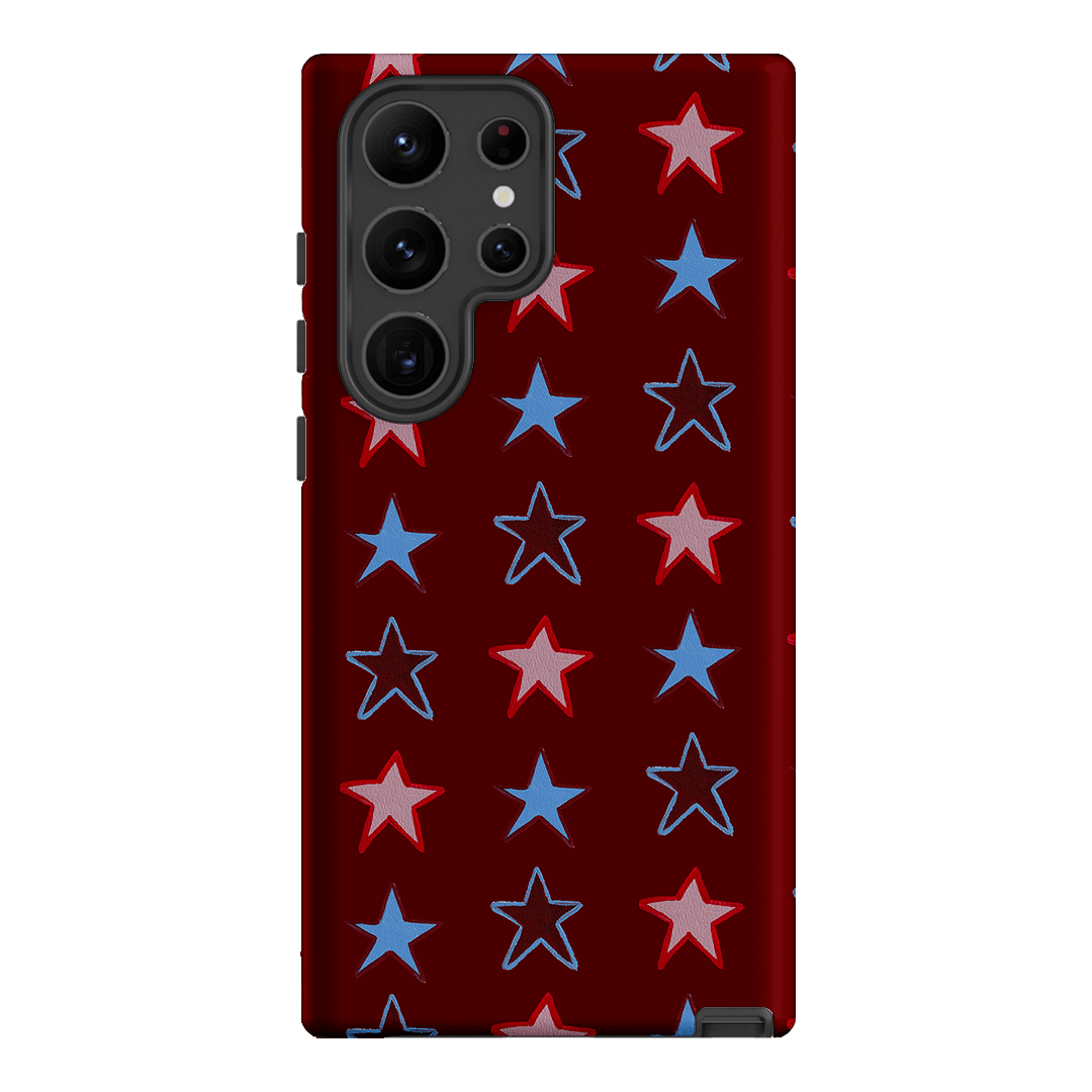 Lucky Stars Rouge Printed Phone Cases Samsung Galaxy S23 Ultra / Armoured by BG. Studio - The Dairy