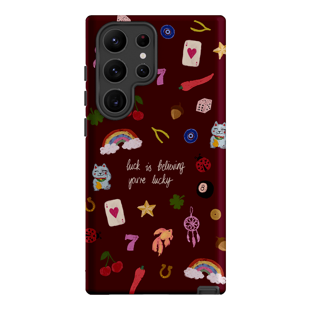 Lucky Printed Phone Cases Samsung Galaxy S23 Ultra / Armoured by Amy Gibbs - The Dairy