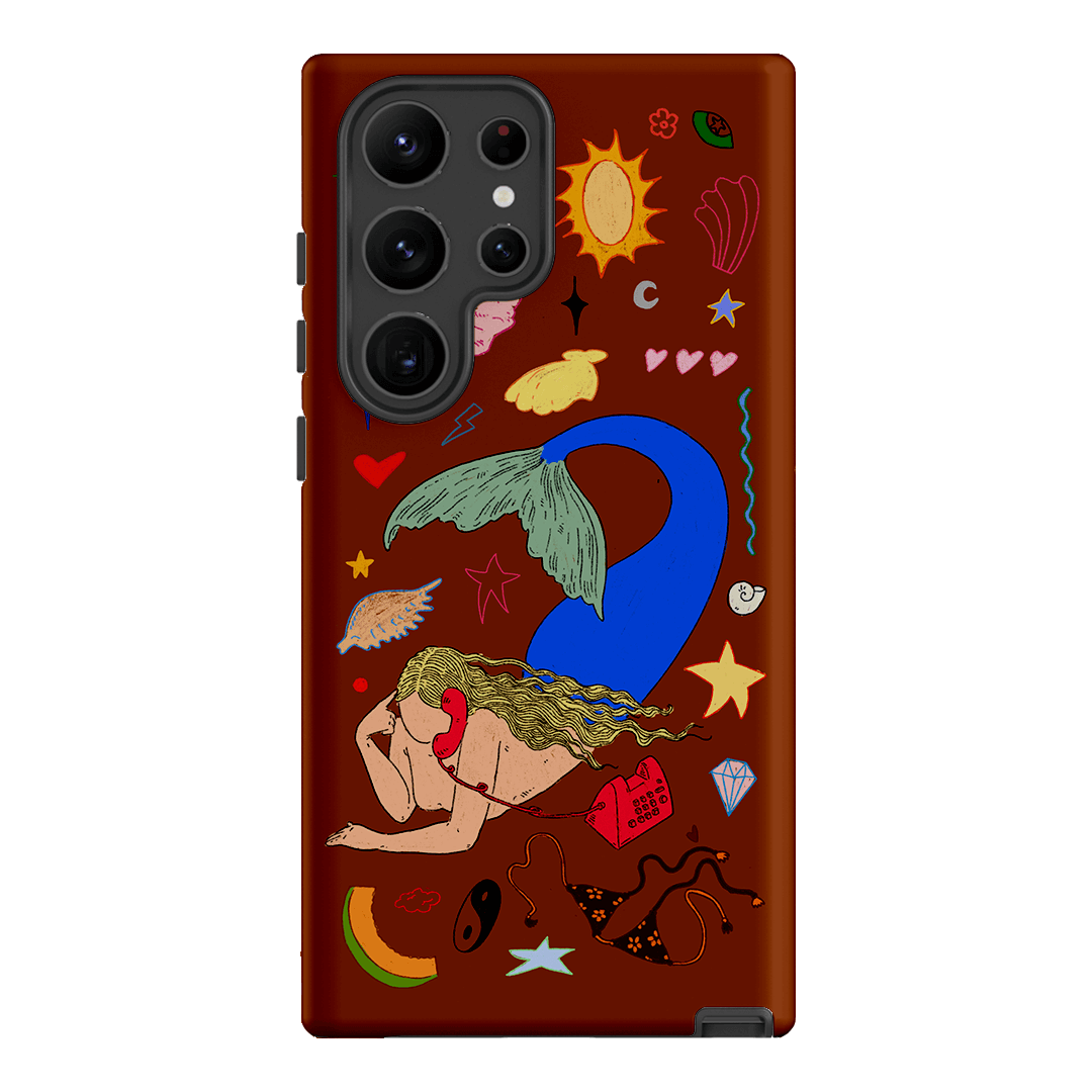 Mermaid Salad Chocolate Printed Phone Cases Samsung Galaxy S23 Ultra / Armoured by Easty Beasty - The Dairy