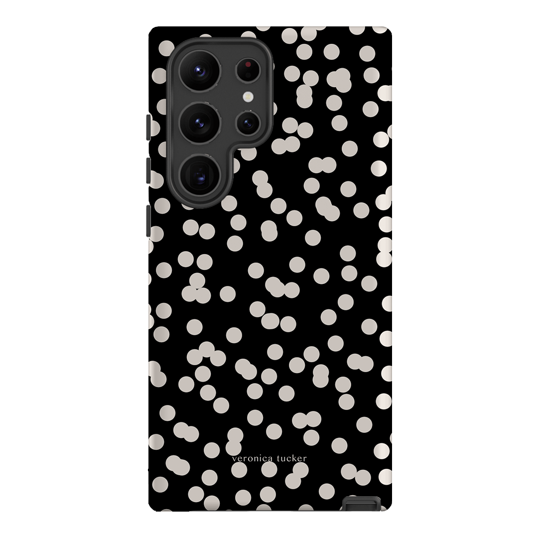 Mini Confetti Noir Printed Phone Cases Samsung Galaxy S23 Ultra / Armoured by Veronica Tucker - The Dairy