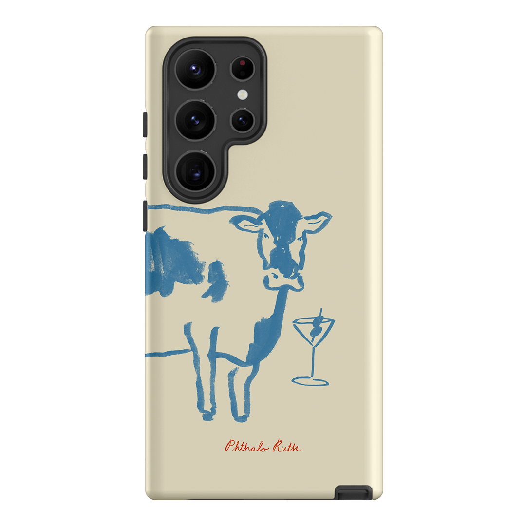 Mootini Blue Printed Phone Cases by Phthalo Ruth - The Dairy