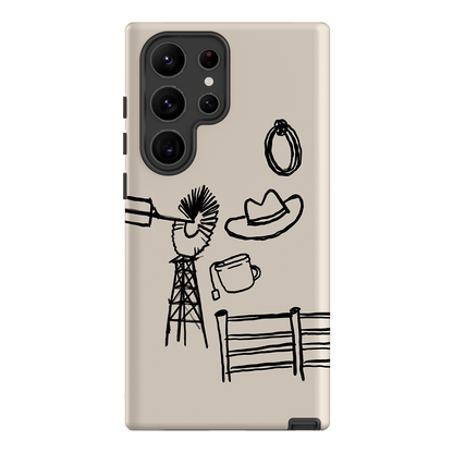 Outstation Printed Phone Cases Samsung Galaxy S23 Ultra / Armoured by Nardurna - The Dairy