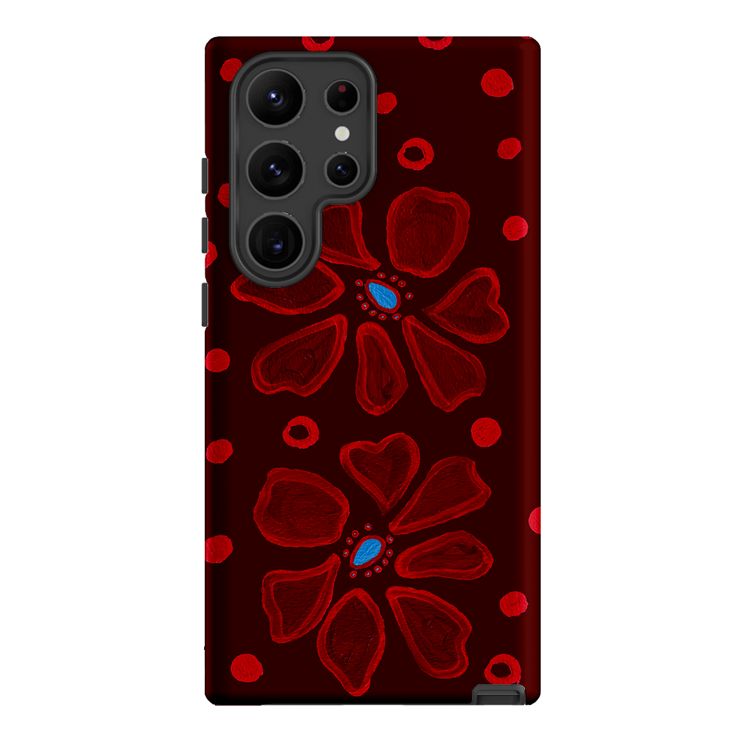Painted Petal Rouge Printed Phone Cases Samsung Galaxy S23 Ultra / Armoured by BG. Studio - The Dairy