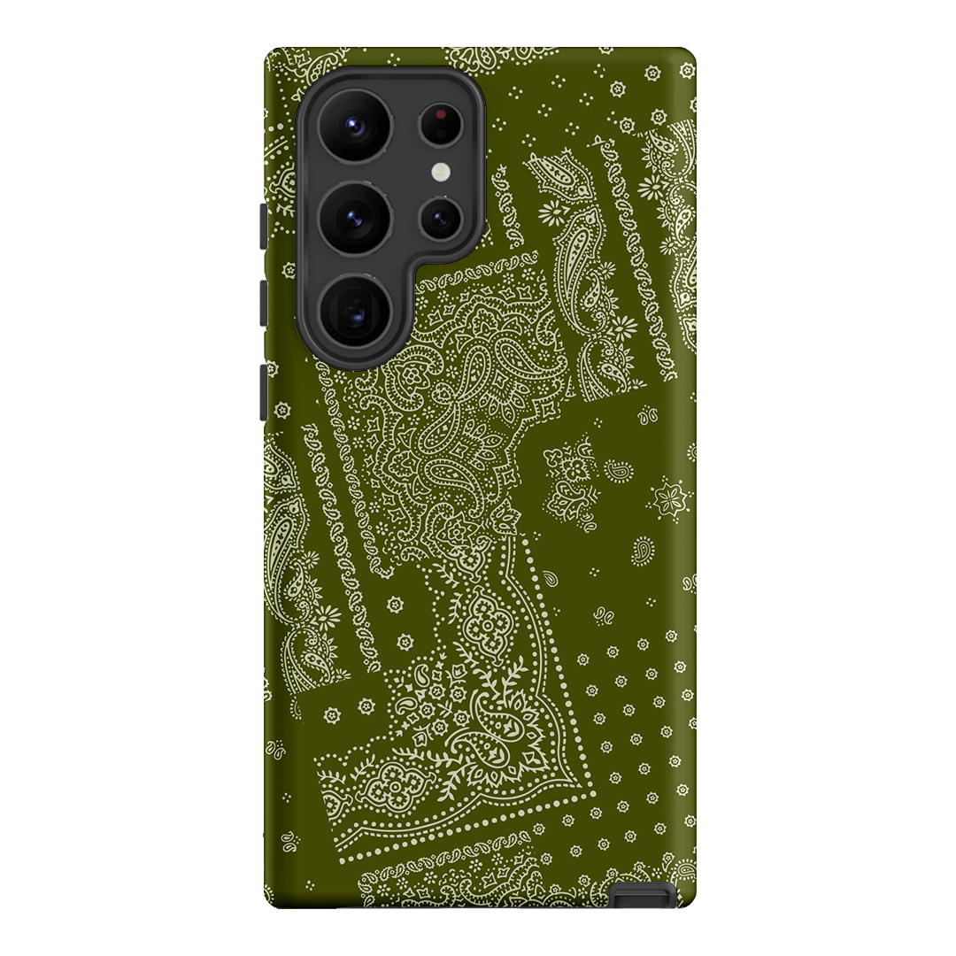 Paisley Fern Printed Phone Cases Samsung Galaxy S23 Ultra / Armoured by The Dairy - The Dairy