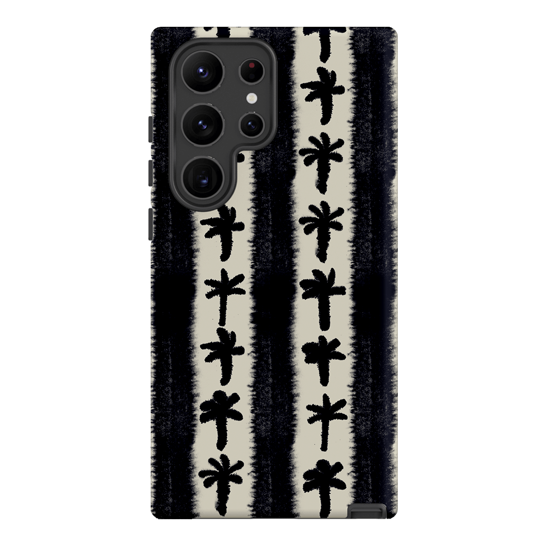 Palm Stripe Printed Phone Cases Samsung Galaxy S23 Ultra / Armoured by Desmond & Dempsey - The Dairy