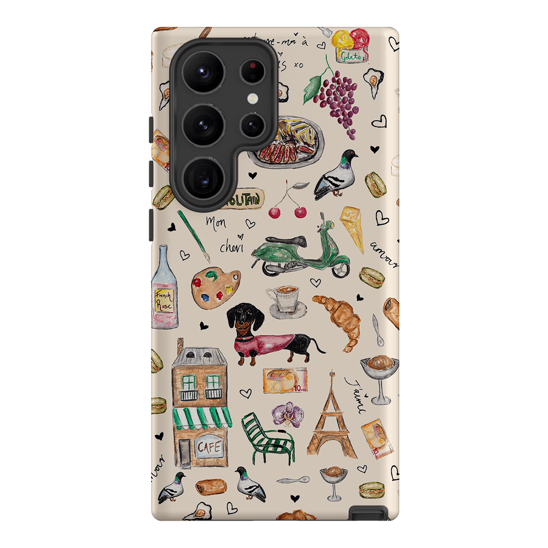 Parisian Daydream Printed Phone Cases Samsung Galaxy S23 Ultra / Armoured by BG. Studio - The Dairy
