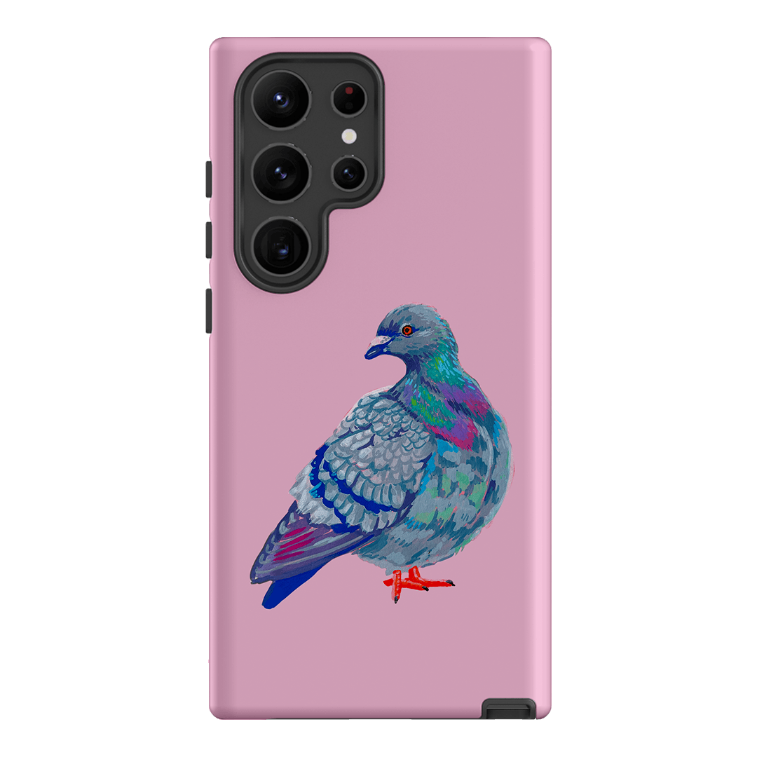 Pigeon Printed Phone Cases Samsung Galaxy S23 Ultra / Armoured by Femke Studio - The Dairy