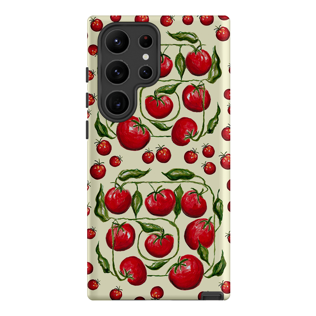 Red Tomatoes Printed Phone Cases Samsung Galaxy S23 Ultra / Armoured by BG. Studio - The Dairy