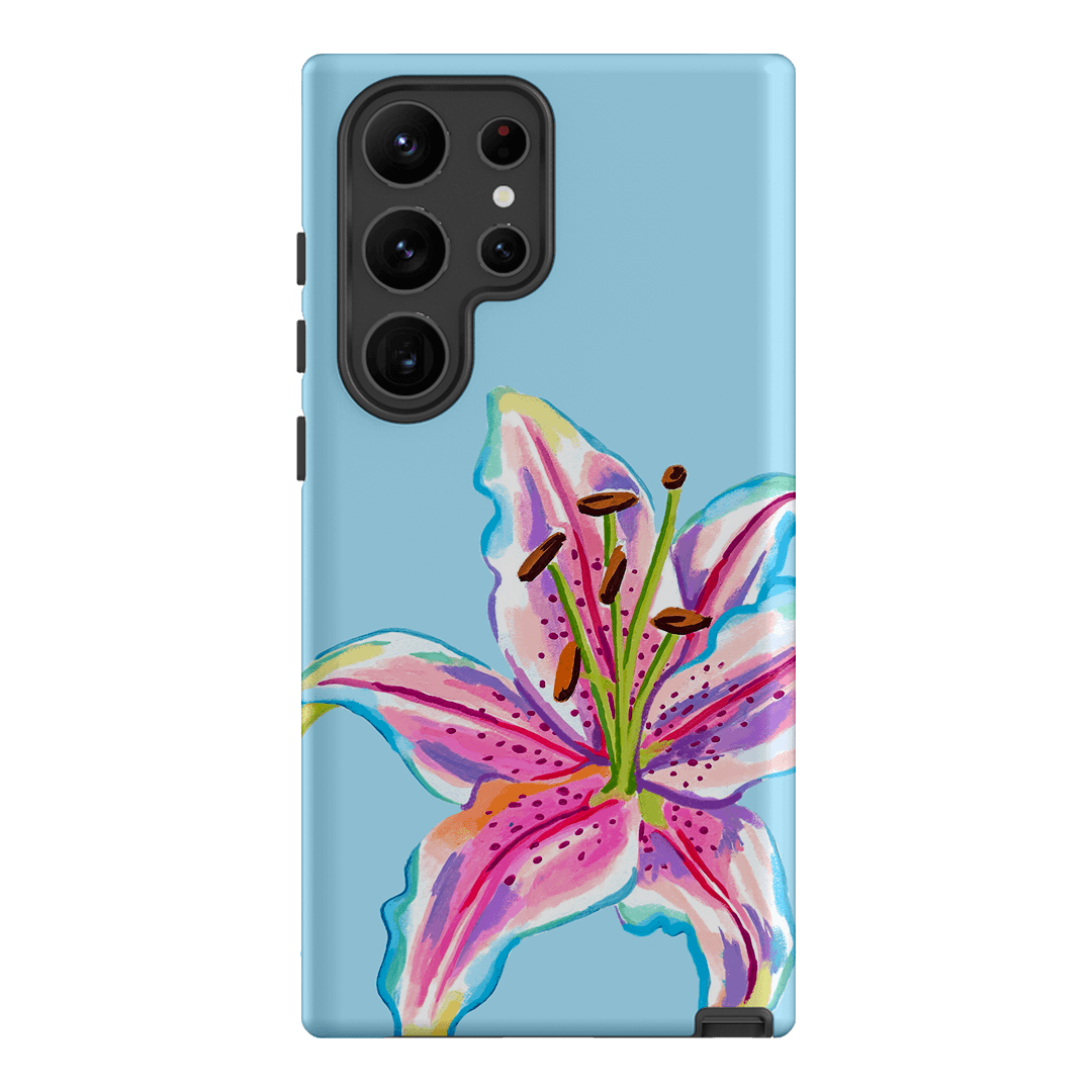 Sky Lily Printed Phone Cases Samsung Galaxy S23 Ultra / Armoured by Femke Studio - The Dairy