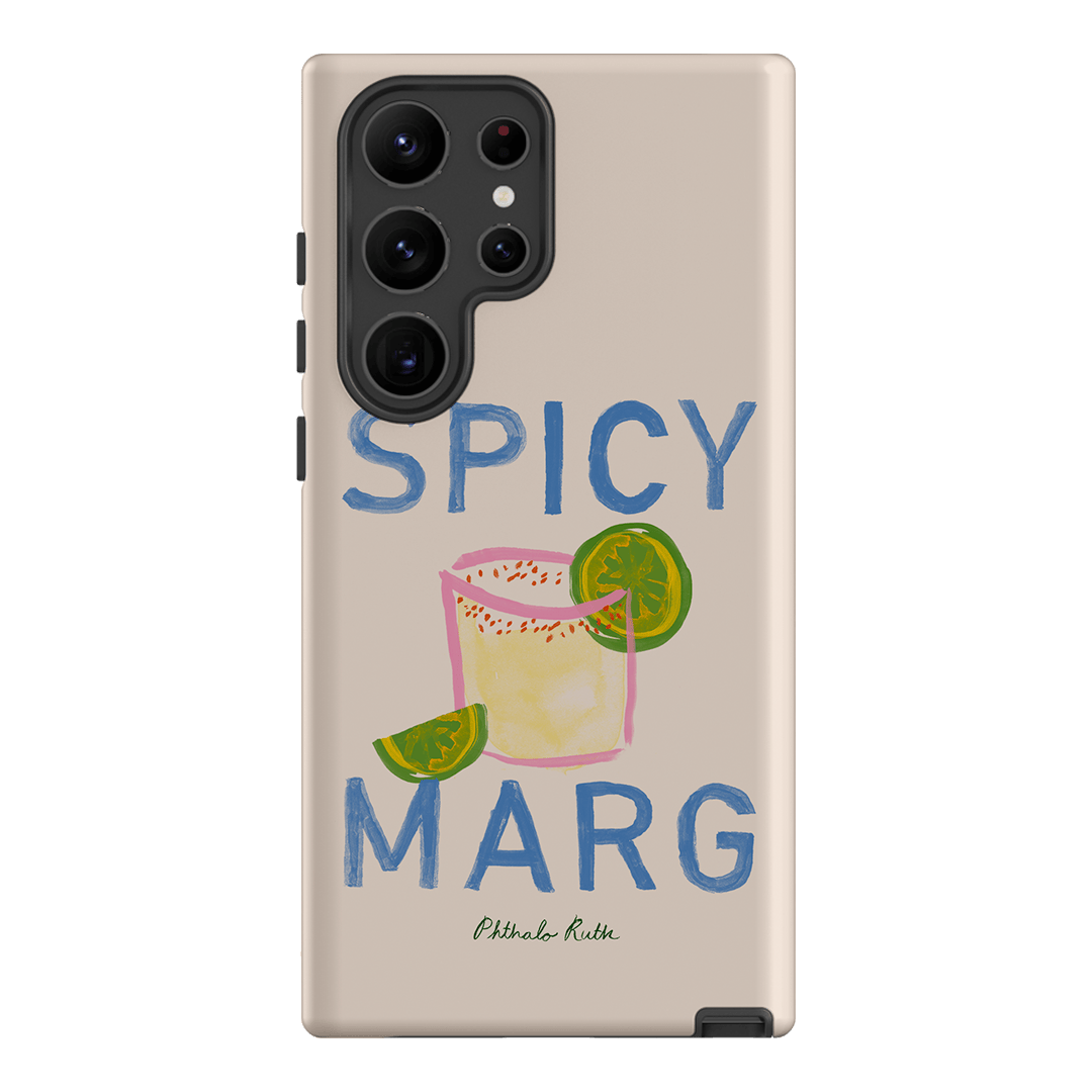 Spicy Marg Printed Phone Cases Samsung Galaxy S23 Ultra / Armoured by Phthalo Ruth - The Dairy