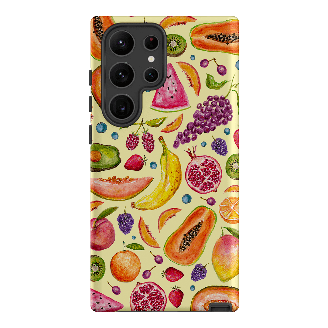 Tutti Fruitti Printed Phone Cases Samsung Galaxy S23 Ultra / Armoured by BG. Studio - The Dairy