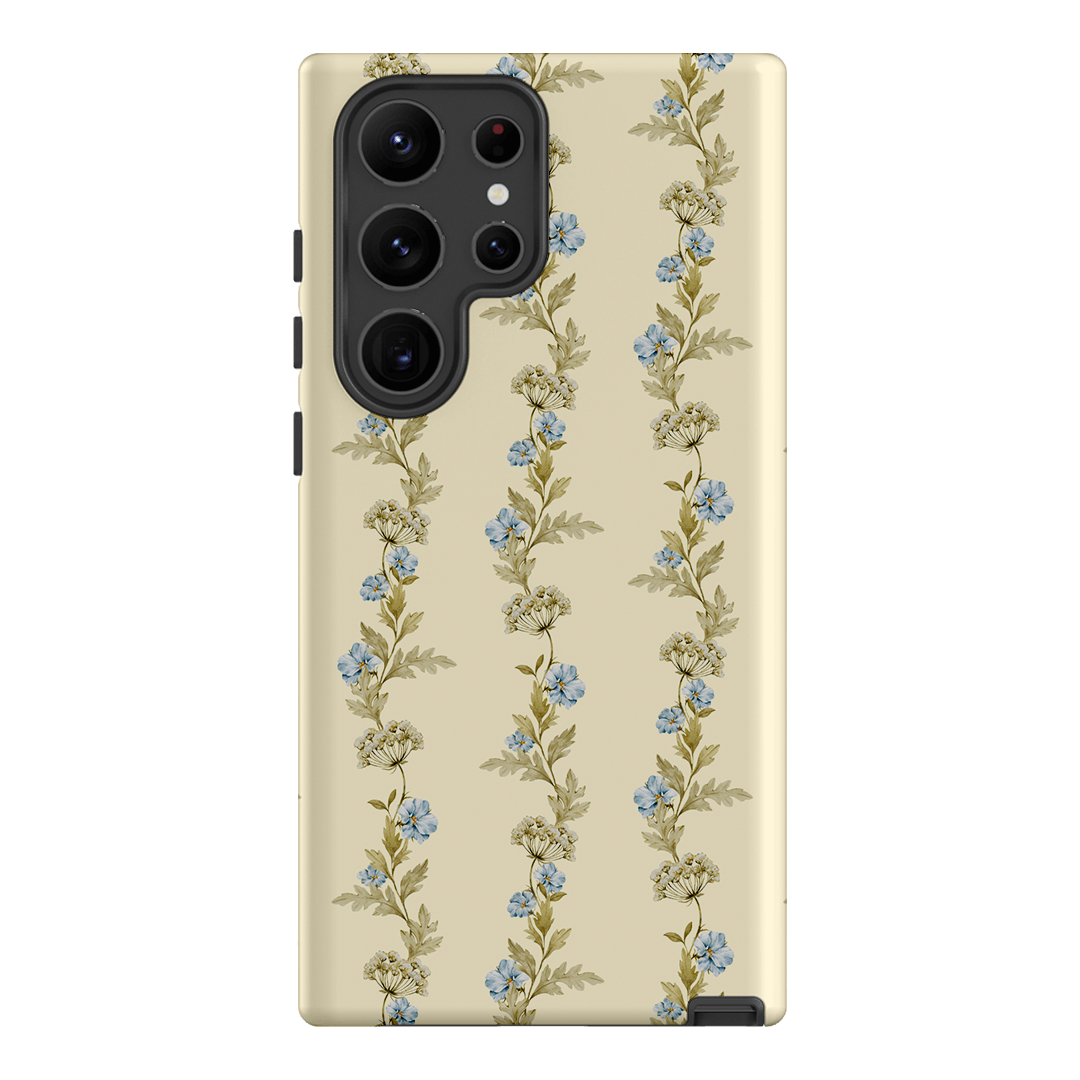 Wildflower Vine Printed Phone Cases Samsung Galaxy S23 Ultra / Armoured by Kasiags Art - The Dairy