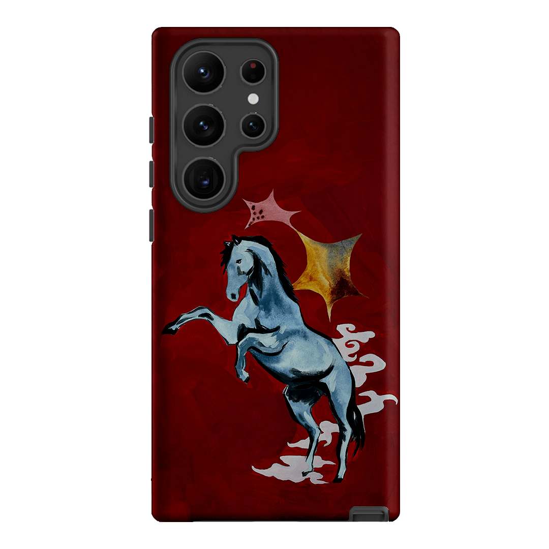 Year Of The Horse Printed Phone Cases Samsung Galaxy S23 Ultra / Armoured by Lisa Hu - The Dairy