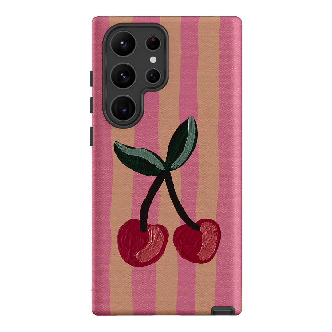 Cherry On Top Printed Phone Cases Samsung Galaxy S23 Ultra / Armoured by Amy Gibbs - The Dairy