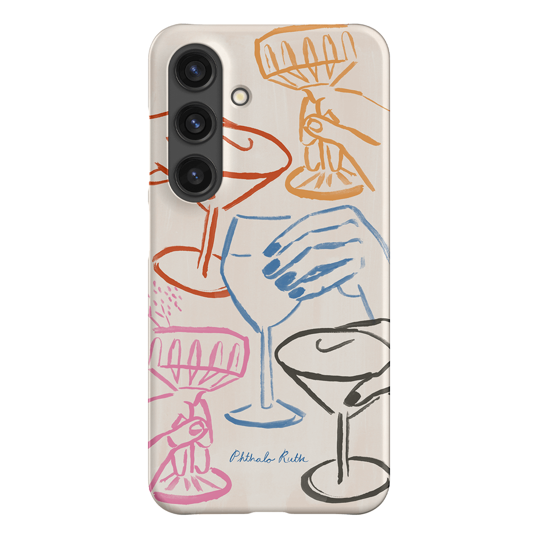 Cheers Multi Printed Phone Cases Samsung Galaxy S24 / Snap by Phthalo Ruth - The Dairy