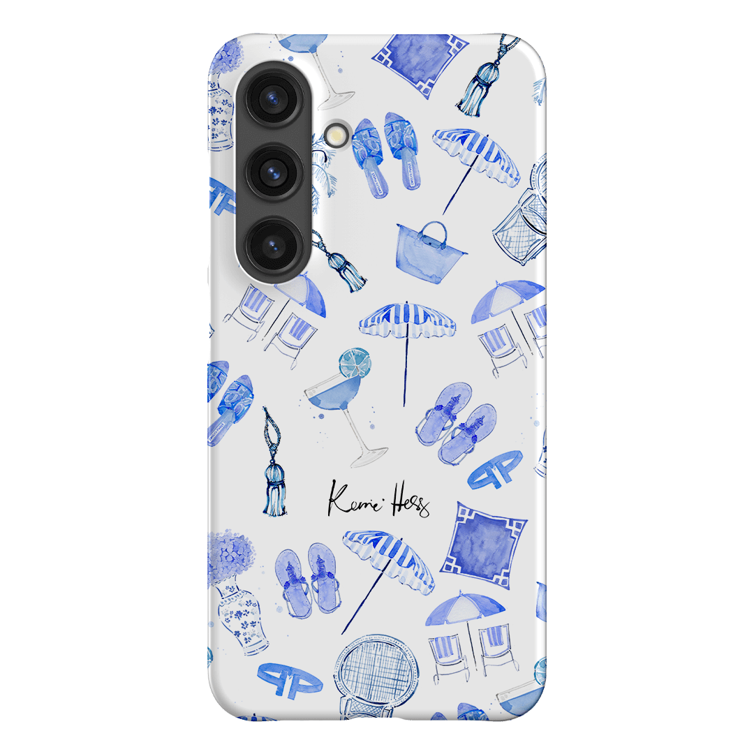 Santorini Printed Phone Cases Samsung Galaxy S24 / Snap by Kerrie Hess - The Dairy
