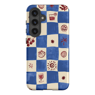 Afternoon Mezze Cornflower Printed Phone Cases Samsung Galaxy S24 / Armoured by Charlie Taylor - The Dairy