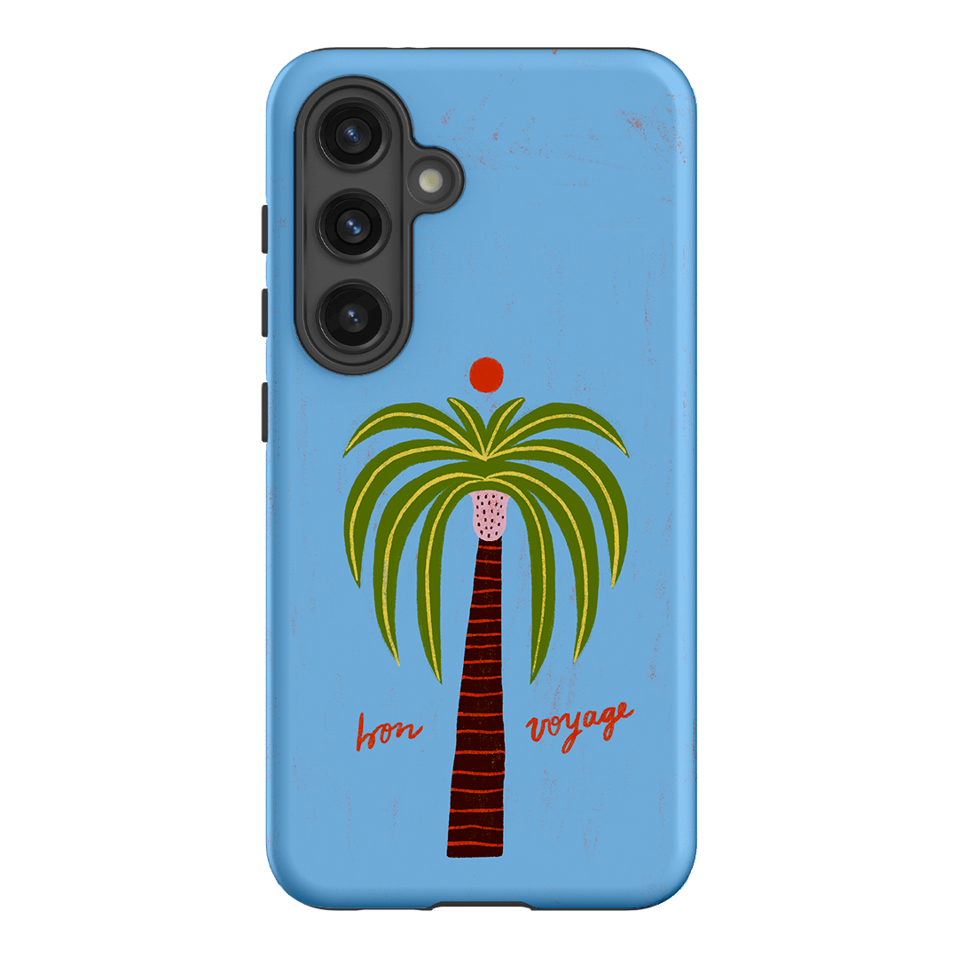 Bon Voyage Blue Printed Phone Cases Samsung Galaxy S24 / Armoured by Marie Faurrite - The Dairy