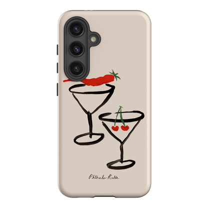 Chilli Cherry Printed Phone Cases by Phthalo Ruth - The Dairy