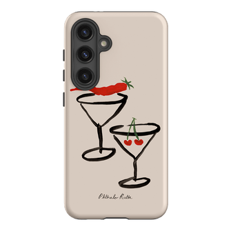 Chilli Cherry Printed Phone Cases by Phthalo Ruth - The Dairy