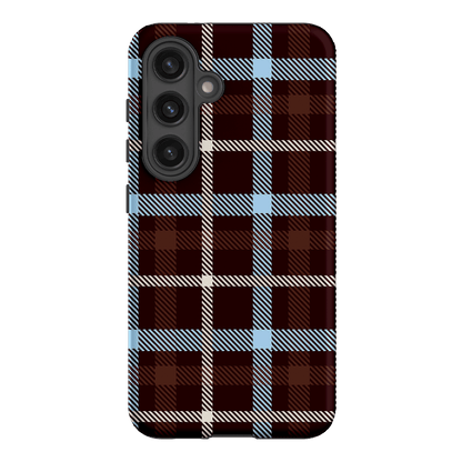 Coco Plaid Printed Phone Cases Samsung Galaxy S24 / Armoured by The Dairy - The Dairy