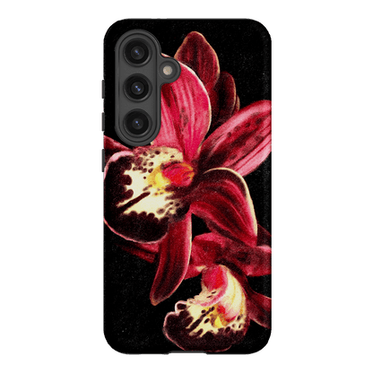 Deep Orchid Printed Phone Cases Samsung Galaxy S24 / Armoured by Sally Hungerford - The Dairy