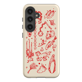 Dreamcore Cream Printed Phone Cases Samsung Galaxy S24 / Armoured by Easty Beasty - The Dairy