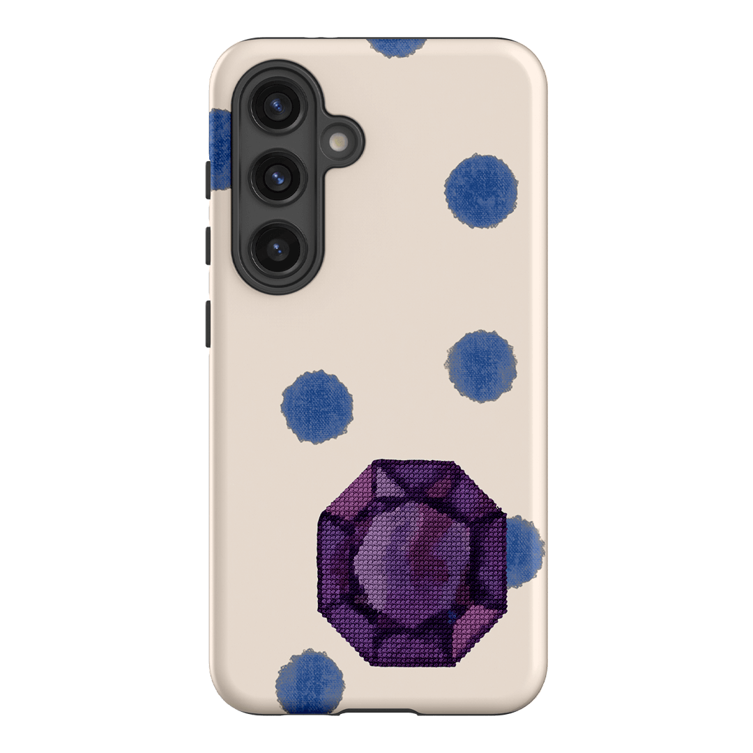 February Amethyst Printed Phone Cases Samsung Galaxy S24 / Armoured by Joiana - The Dairy