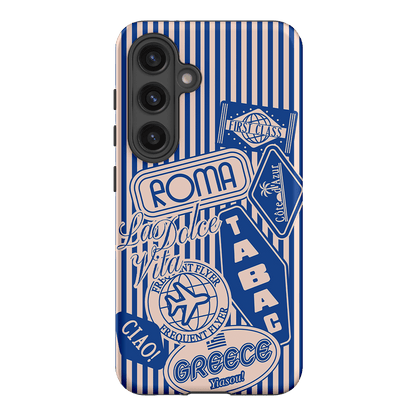 Frequent Flyer Printed Phone Cases Samsung Galaxy S24 / Armoured by The Dairy - The Dairy