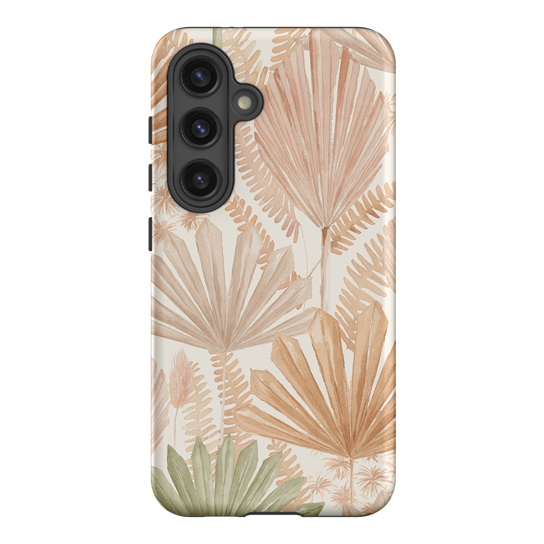 Golden Palm Printed Phone Cases Samsung Galaxy S24 / Armoured by Cass Deller - The Dairy