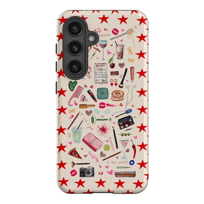 Just A Girl Printed Phone Cases Samsung Galaxy S24 / Armoured by BG. Studio - The Dairy