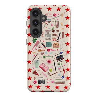 Just A Girl Printed Phone Cases Samsung Galaxy S24 / Armoured by BG. Studio - The Dairy