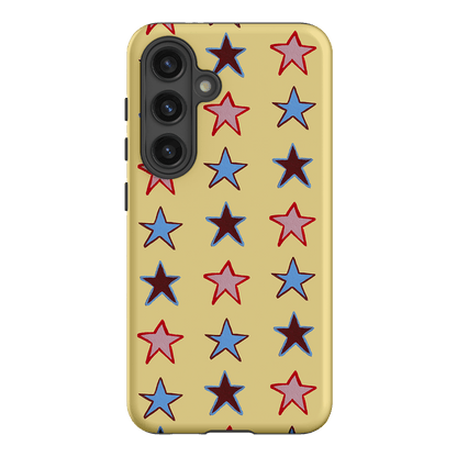 Lucky Stars Butter Printed Phone Cases Samsung Galaxy S24 / Armoured by BG. Studio - The Dairy