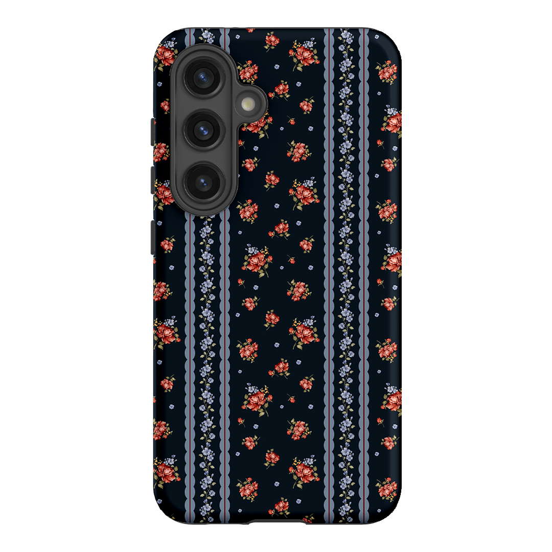 Midnight Stripe Printed Phone Cases Samsung Galaxy S24 / Armoured by Kasiags Art - The Dairy