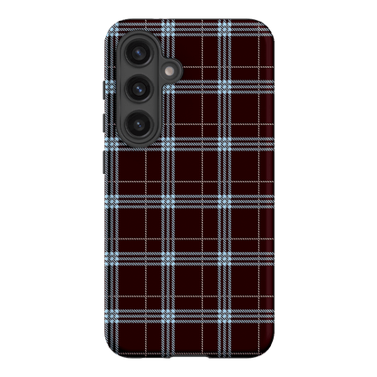 Mocha Plaid Printed Phone Cases Samsung Galaxy S24 / Armoured by The Dairy - The Dairy