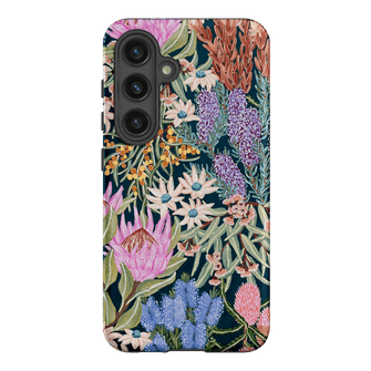 Moonlit Floral Printed Phone Cases Samsung Galaxy S24 / Armoured by Amy Gibbs - The Dairy