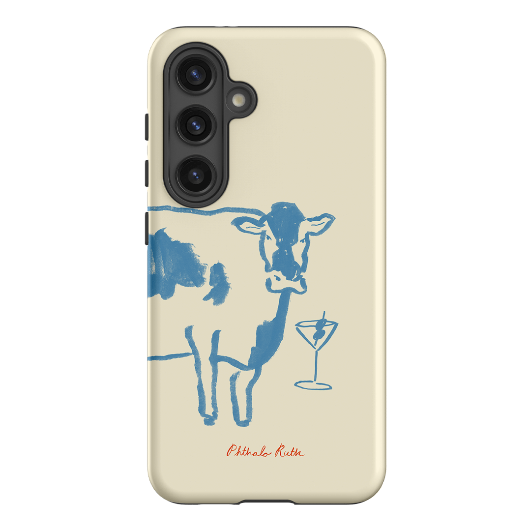 Mootini Blue Printed Phone Cases by Phthalo Ruth - The Dairy