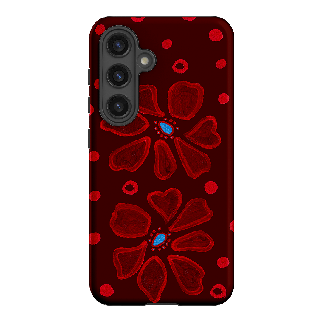 Painted Petal Rouge Printed Phone Cases Samsung Galaxy S24 / Armoured by BG. Studio - The Dairy