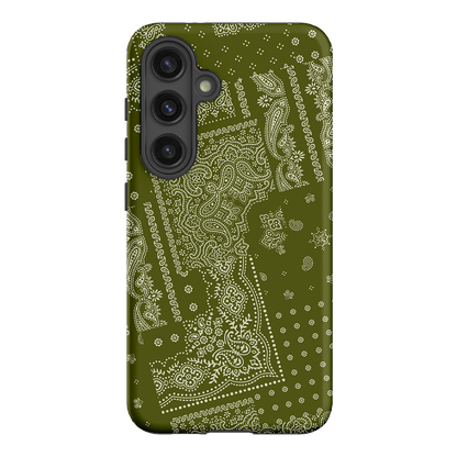 Paisley Fern Printed Phone Cases Samsung Galaxy S24 / Armoured by The Dairy - The Dairy