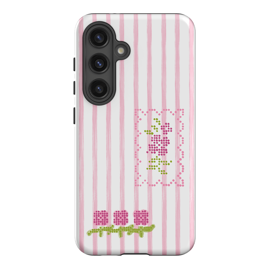 Patchwork Pink Printed Phone Cases Samsung Galaxy S24 / Armoured by Kayla Carr - The Dairy
